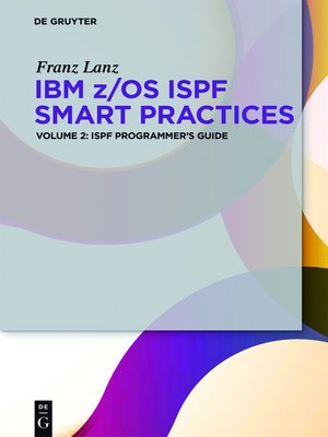 cover image of ISPF Programmer's Guide